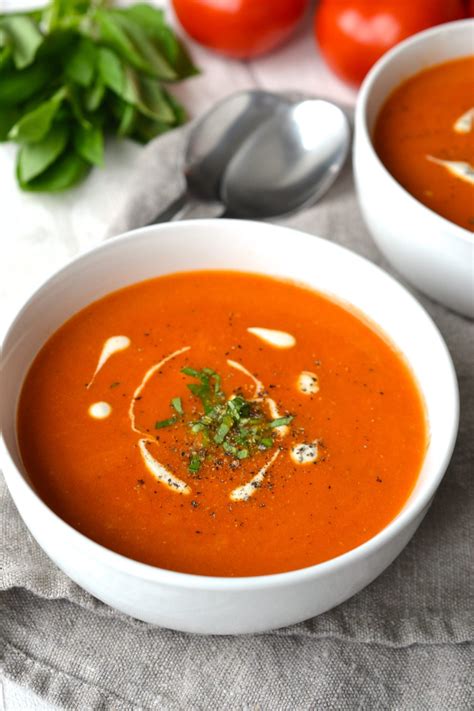 Creamy Or Not Tomato Soup Whole30 Vegan Every Last Bite