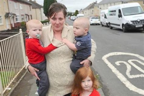 residents call for traffic calming measures in craigneuk street daily record
