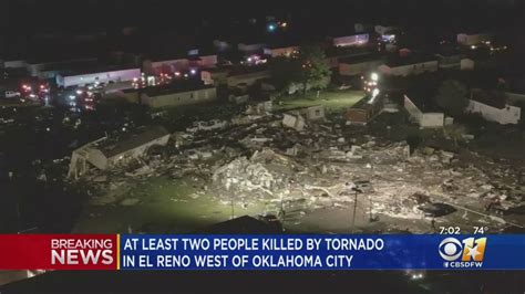 2 Dead After Tornado Tears Through El Reno Oklahoma Youtube