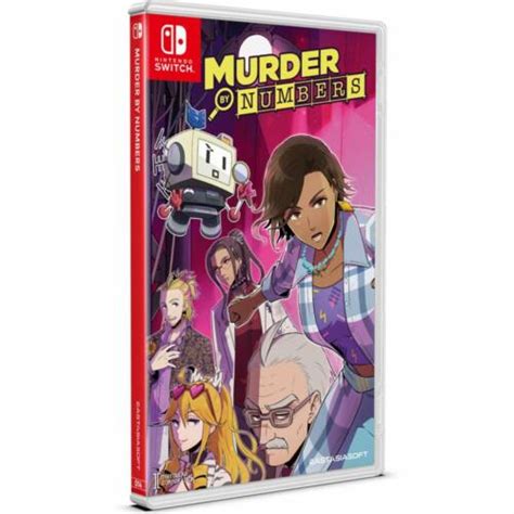 Murder By Numbers Nintendo Switch Nsw Detective Mystery Eastasiasoft