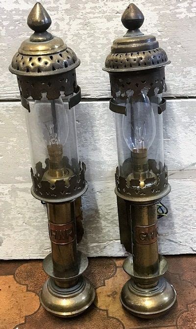 Current price $60.00 $ 60. Pair Of GWR Great Western Railways Carriage Candle Lamp Brass Wall Lights | Brass wall light ...
