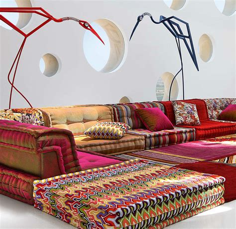 Bohemian Living Room Roche Bobois Mah Jong Modular Sofa