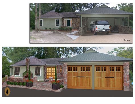 Fiberglass grande entrance (71.9% recouped) 9. Ranch style home renovation ideas before and after | Ranch ...
