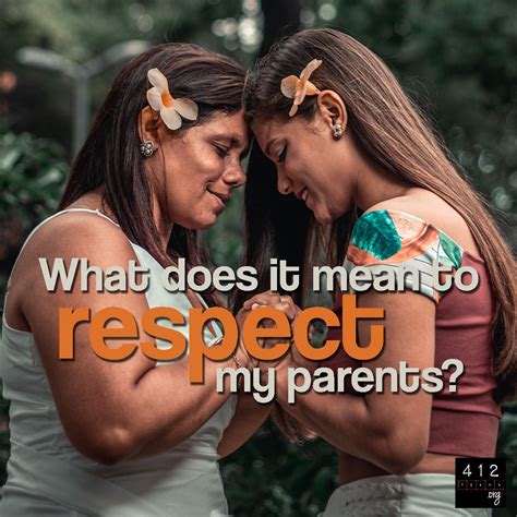 What Does The Bible Say About Respecting Your Parents