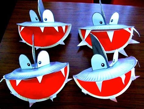 Easy And Fun Shark Crafts For Kids Crafts Art For Kids Shark Craft