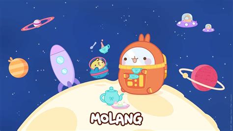 Download molang wallpaper and make your device beautiful. Molang Space Computer Wallpaper : molang