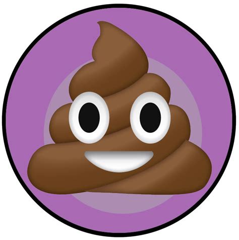 Poop Emoji Decal Emojidecals