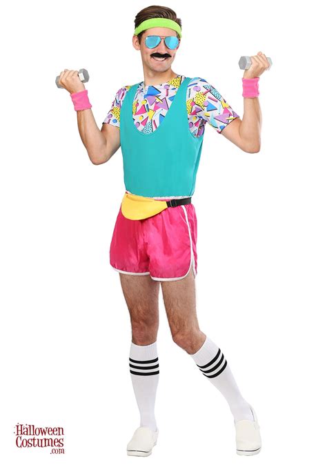 Work It Out 80s Costume For Men 80s Party Outfits 80s Party Costumes