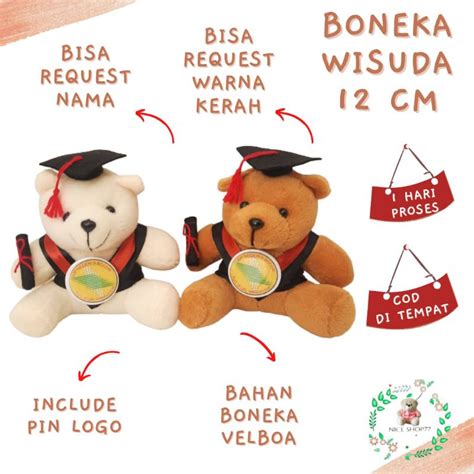 Jual Boneka Wisuda 12cm Shopee Indonesia