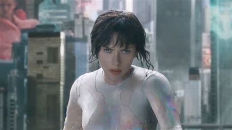 Ghost In The Shell Water Fight Official First Look Clip