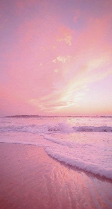 Wallpaper Pink Sky Iphone 61 Ideas Beach Wallpaper Sunset Wallpaper