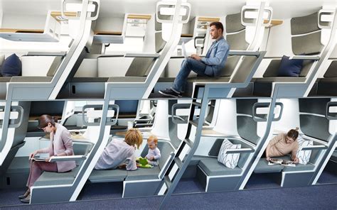 This Double Decker Airplane Seat Could One Day Allow Everyone To Have