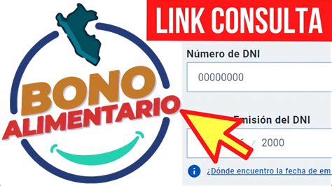Bono Alimentario Link De Consulta Con Dni Oficial Subsidio
