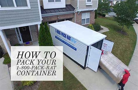 How To Pack Your Container 1 800 Pack Rat
