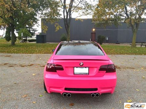 Lets just put that behind us for now. Matte Pink BMW M3 Full Body Wrap | Vehicle Customization Shop | Vinyl Car Wrap | Car Wrap in ...