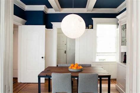 Always use flat paint on ceilings. Look! 11 Painted Ceilings That Wow