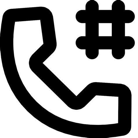 Communication Call Mobile Number Phone Telephone Icon Vector Svg Icon