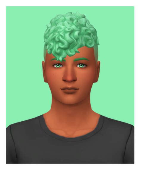 Cs99 4 Hairs By Qwertysims In Sorbets Remix Recolor Of
