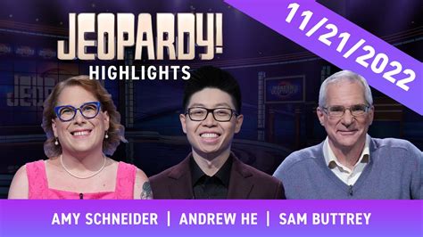 Amy Schneider Wins A Hard Fought Jeopardy Tournament