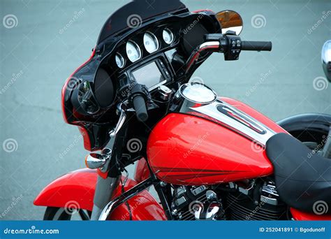 Classic American Motorcycle Stock Image Image Of Motorcycle Style