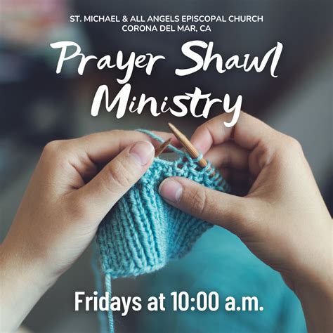 Fridays at 10:00 am - Prayer Shawl Ministry | St. Michael and All 