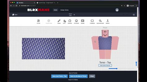 How To Make Your Own Shirt On Roblox In 5 Minutes Youtube
