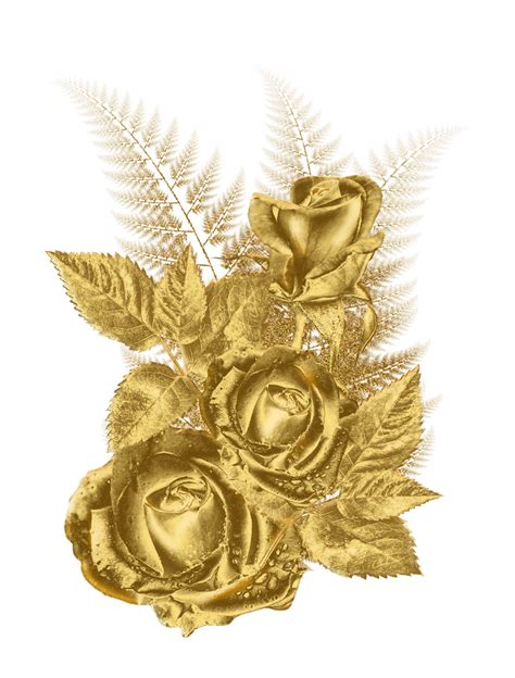 golden flower by roula33 on DeviantArt | Golden flower, Flower frame, Flower frame png