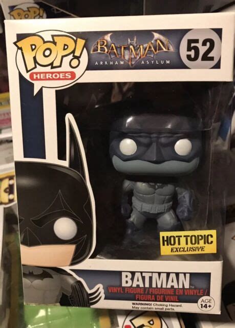 Funko Pop 52 Arkham Knight Batman Hot Topic Exclusive Ebay