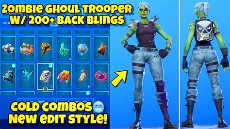 New Zombie Ghoul Trooper Skin Showcased With 200 Back Blings