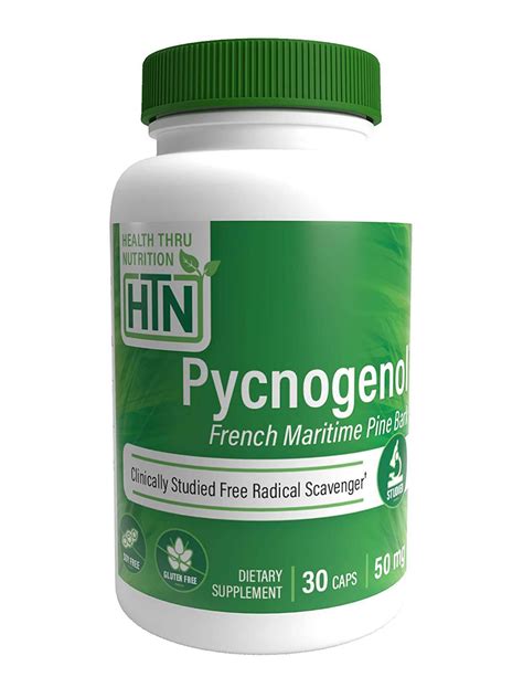 Its many benefits and why we added it for lightening of pigmentation in our maritime pine bark extract is rich in phytochemicals, proanthocyanidins. Pycnogenol (French Maritime Pine Bark) 50 mg - 30 Capsules