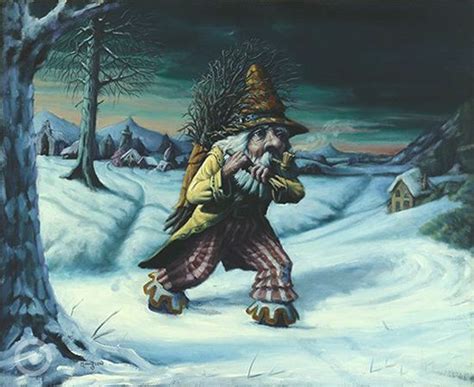 Old Man Winter By Paul Manktelow~ Old Man Winter Ice And Snow~ As Cold