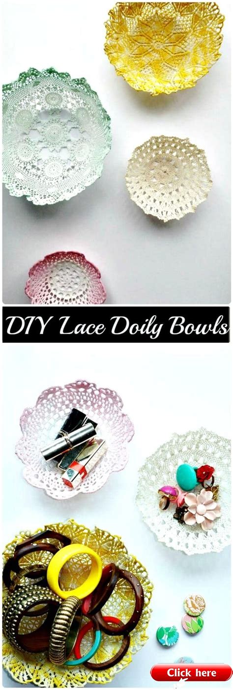 240 Easy Craft Ideas to Make and Sell - Lace Diy