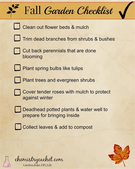 Fall Garden Checklist For Busy People Fall Garden Checklist Garden
