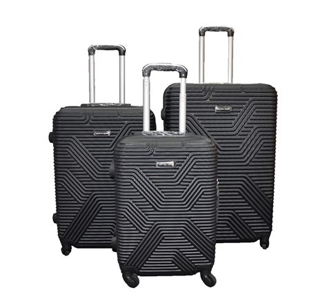 Travel Luggage Suitcase Set Of 3 Pcs Lightweight Travel Bags With 360