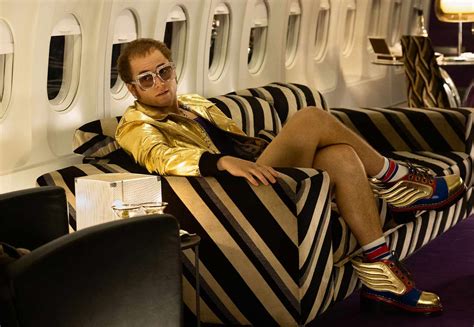 Taron Egerton Shows Off His Legs As Elton John In First Look At Rocketman