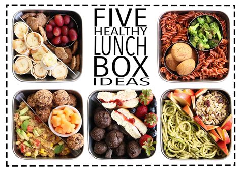 Five Healthy Lunch Box Ideas The Toasted Pine Nut