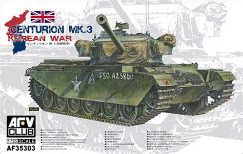 Afv Club 135 Centurion Mkiii Korean War Wonderland Models Af35303