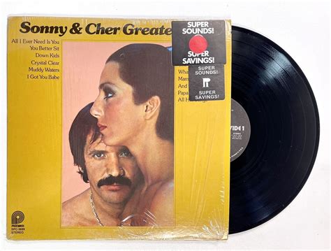 Sonny And Cher Greatest Hits Vinyl 1979 Mca Records Shrinkwrap Vg I Got