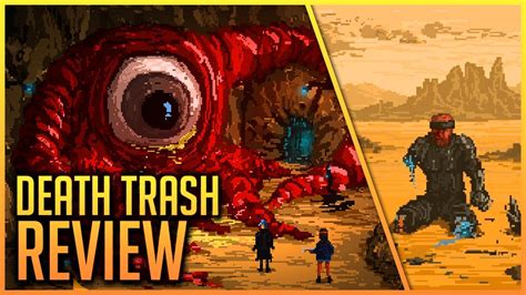 a 2d pixel art rpg set in a post apocalyptic world death trash review youtube