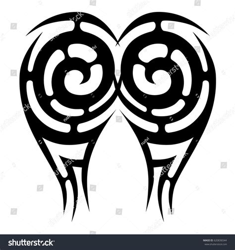 Polynesian Tattoo Tribal Art Pattern Maori Stock Vector Royalty Free