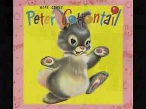 Here Comes Peter Cottontail Singing Down the Bunny Trail – Songs with