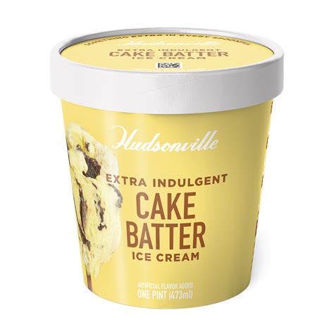 Cake Batter Hudsonville Ice Cream
