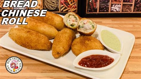 Bread Chinese Roll Kids Lunch Box Chinese Roll Recipe In Urdu And