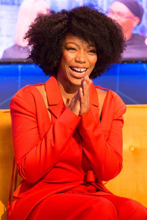 NAOMI ACKIE at Jonathan Ross Show in London 11/15/2019 – HawtCelebs