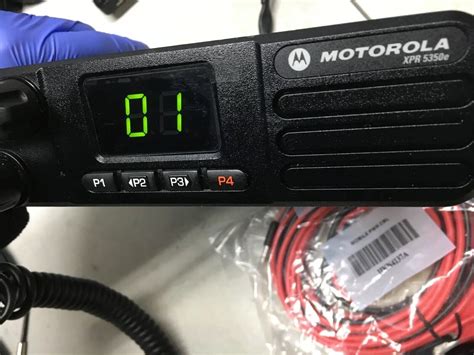 Motorola Xpr5350e Vhf 136 174mhz 32ch Mobile Radio With Aes