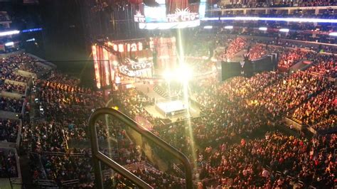 Smackdown Intro Final Wwe Raw Staples Center Youtube