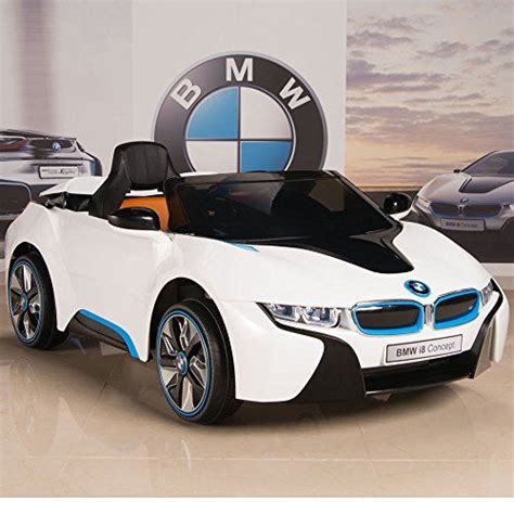 Kinder elektroauto bmw i8 günstig kaufen, große auswahl mit produktbewertungen, kaufhinweise worauf beim kauf zu achten ist! BMW i8 12V Kids Ride On Battery Powered Wheels Car RC Remote White BMW http://www.amazon.com/dp ...
