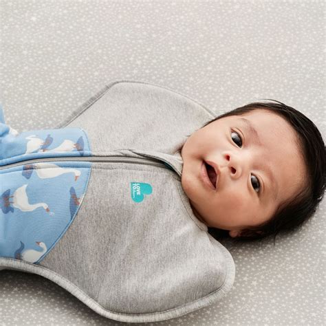 Love To Dream Swaddle Up Silly Goose Tog Dusty Blue Medium Swaddles Baby Bunting Au