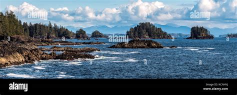 Broken Islands Group Vancouver Island Bc Canada Stock Photo Alamy