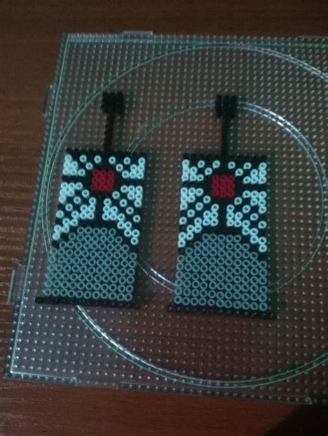 Aros De Tanjiro Kamado Hama Beads In 2022 Diy Perler Bead Crafts